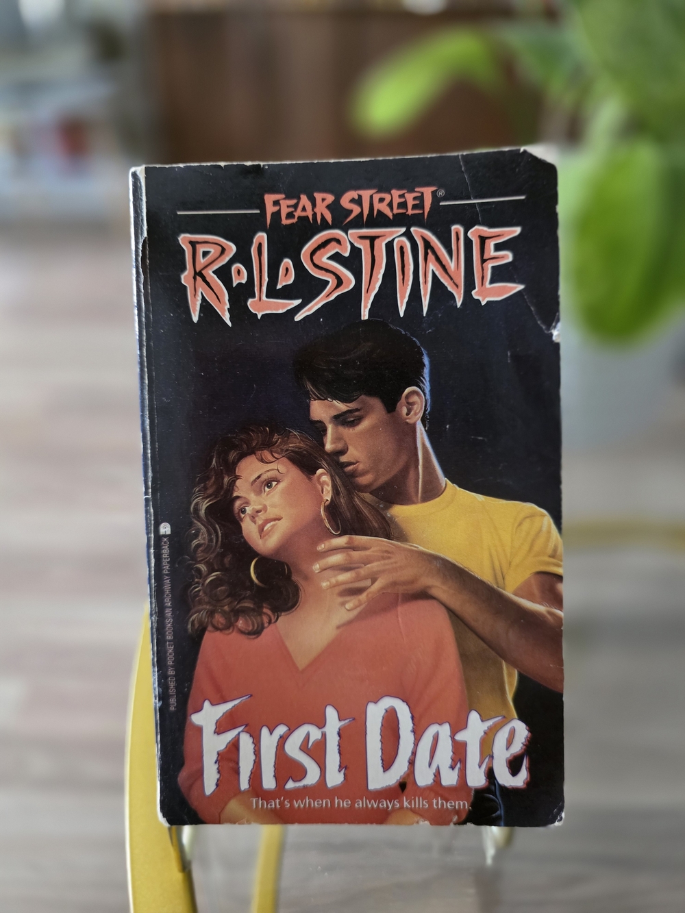 R.L. Stine Fear Street "First Date" Paperback Book